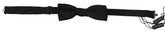Dolce & Gabbana Black Silk Patterned Necktie Men Accessory Bow Tie -  Neckties, Men -  Dolce & Gabbana.